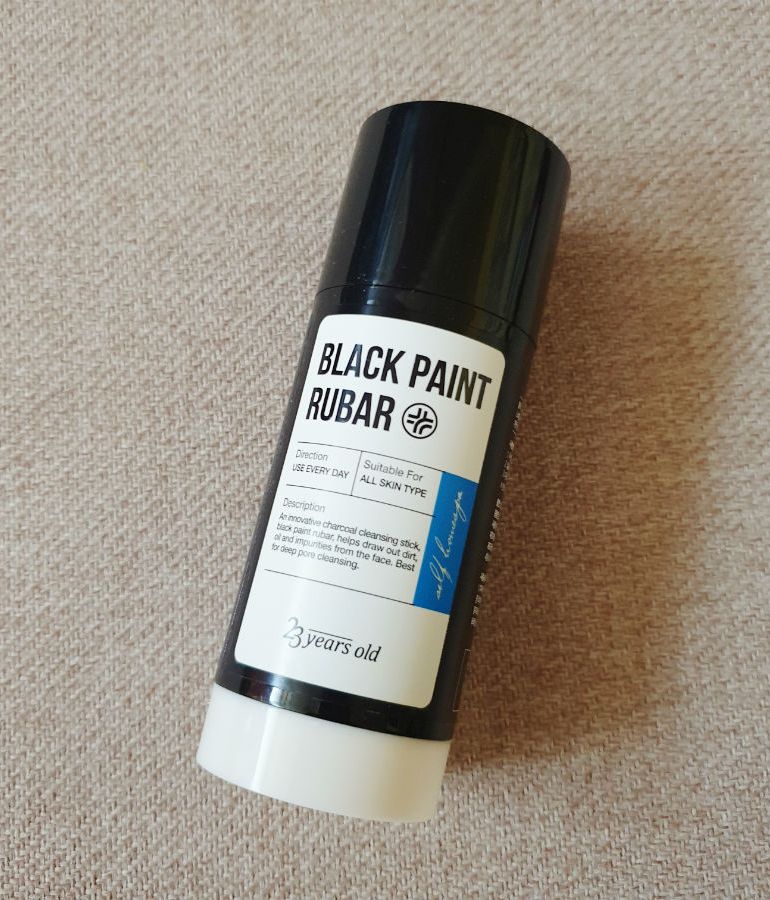 23 years old black paint rubar review