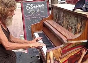 When This Homeless Man Played the Piano, His Life Was Transformed Forever!