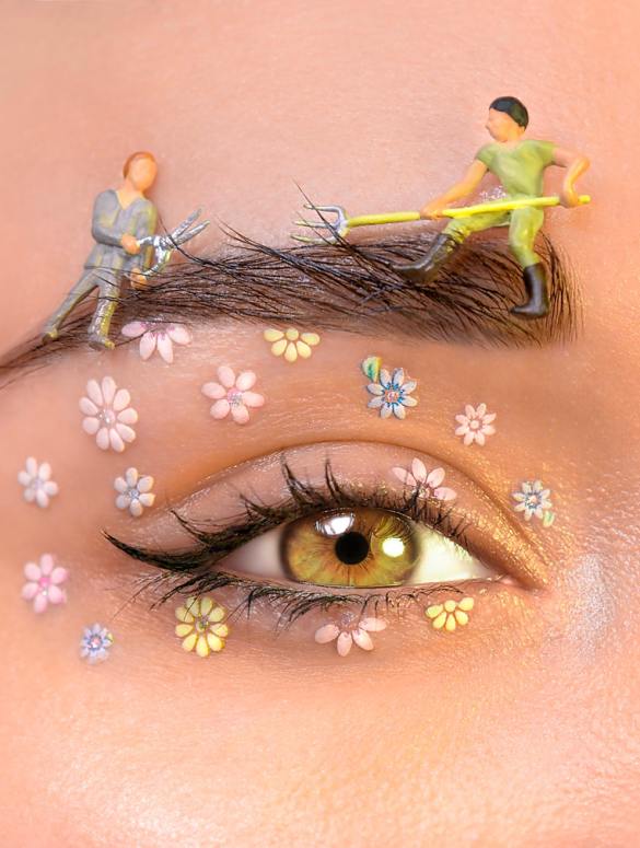 artistic eye makeup eyebrow eyelash