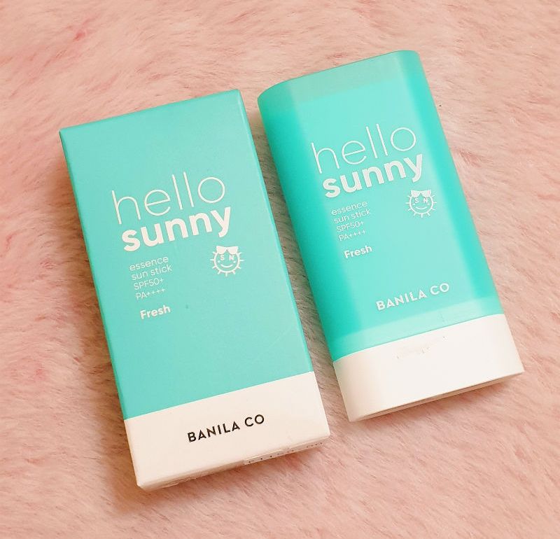 banila co. hello sunny essence sun stick fresh review