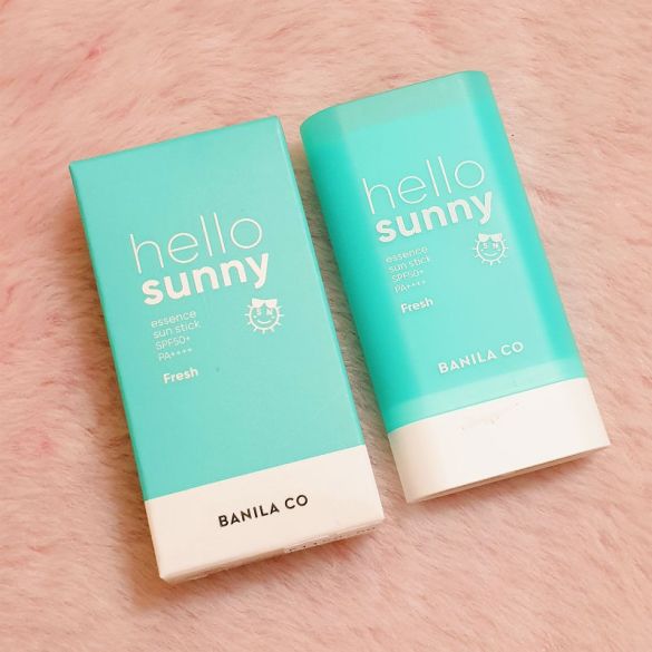 banila co. hello sunny essence sun stick fresh review