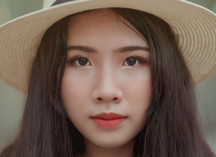 eyes eyebrows asian beauty