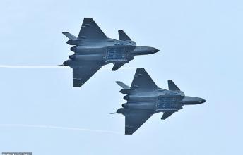 First Live Look at China’ J20, Aircraft Superior to F-22 and F-35