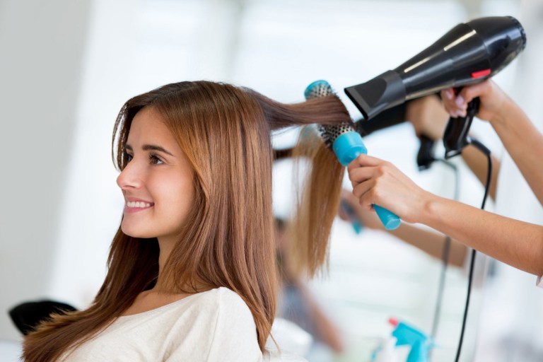 guide to styling your hair - salon