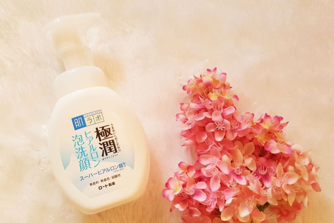 hada labo gokujyun super hyaluronic acid foaming wash review