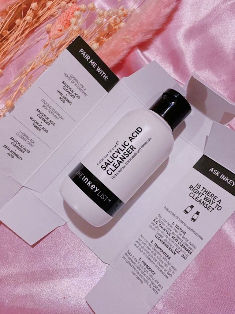 the inkey list salicylic acid cleanser review