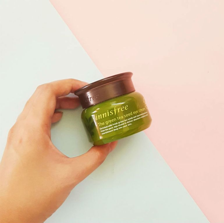 innisfree green tea seed eye cream review