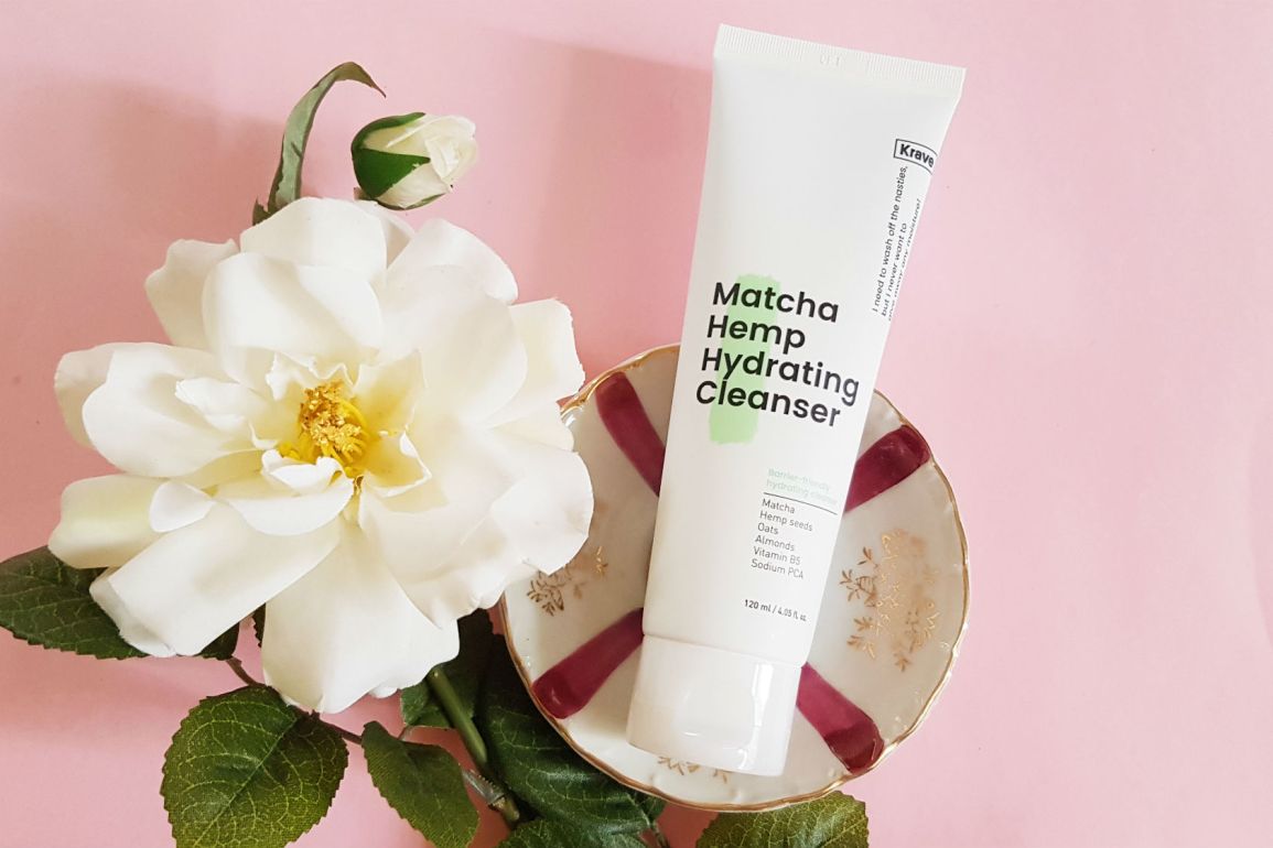 krave beauty matcha hemp hydrating cleanser review | style vanity