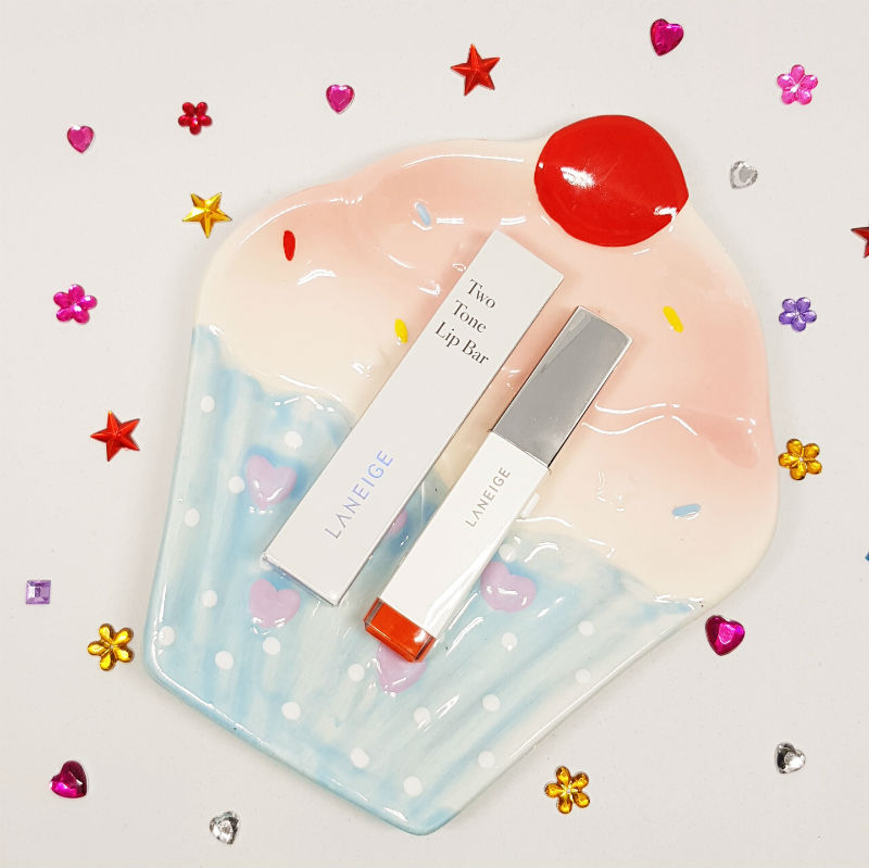 laneige two tone lip bar review - kim bok joo lipstick - packaging