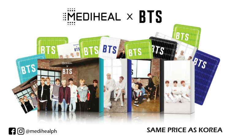 mediheal x bts sheet mask review