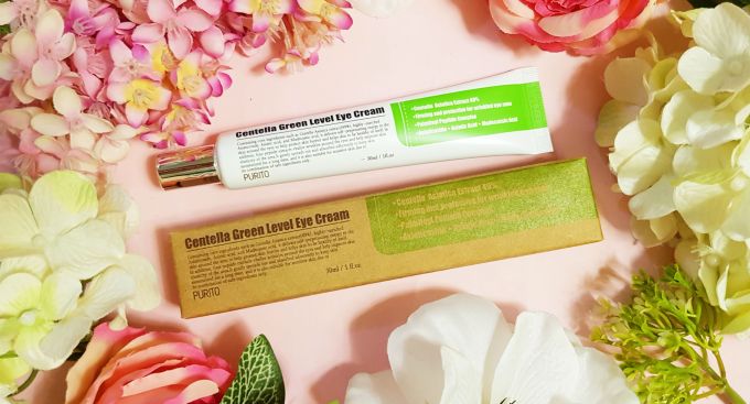 purito centella green level eye cream review