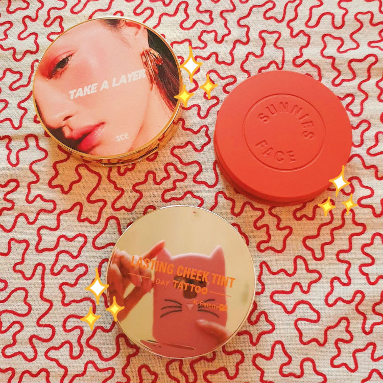 sunnies face airblush vs 3ce take a layer multi-pot | style vanity